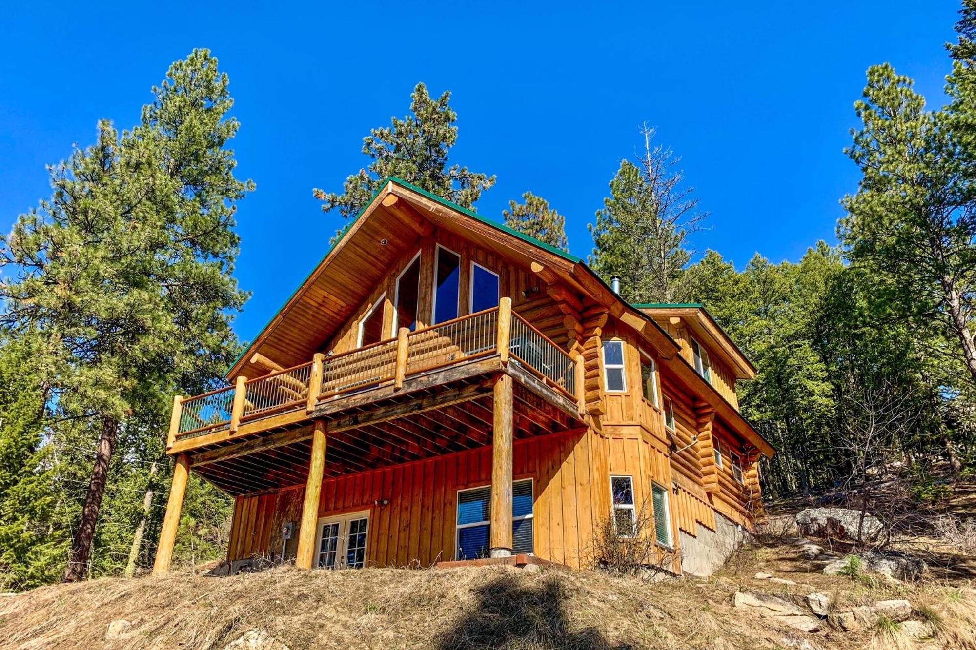 Cascade Lakeview Log Cabin Exteriör bild